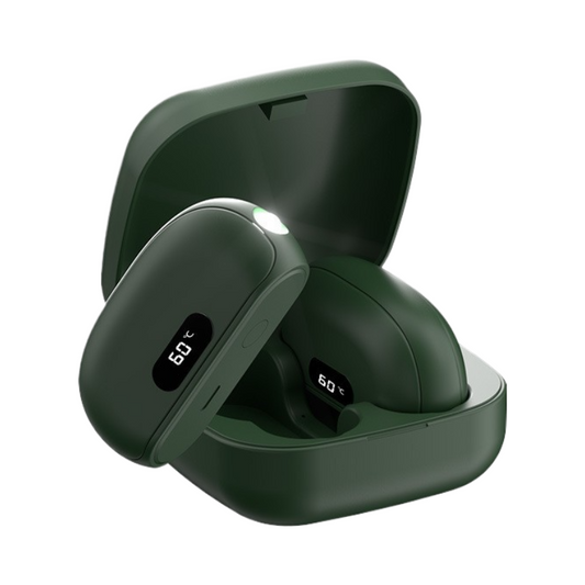 2-in-1 Magnetic Hand Warmer & Power Bank - 5000mAh Electric Heater - Split Design with Digital Display (Fast Charging)